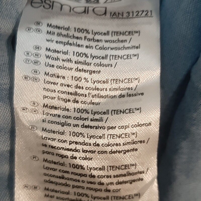 پیراهن بلند  زنانه دختزانه جین کاغذی ساحلی سایز 34 اسمارا ESMARA آلمان (ارسال رایگان)