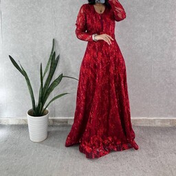 لباس مجلسی زنانه فرمالیته نامزدی عقد مدل پریسا لاکچری کد64201