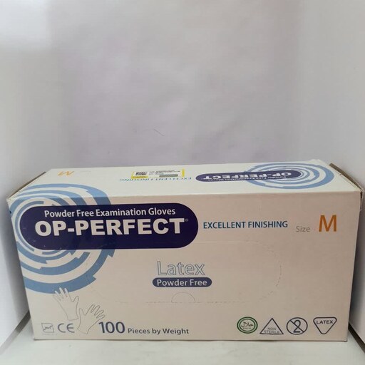 دستکش لاتکس OP-perfectسایز M