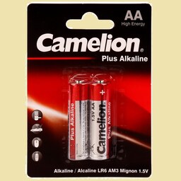 باتری دوتایی قلمی Camelion Plus Alkaline 1.5V AA