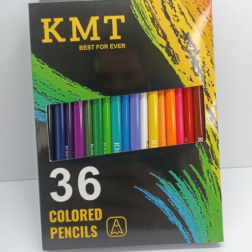 مداد رنگی 36 رنگ مقوایی 