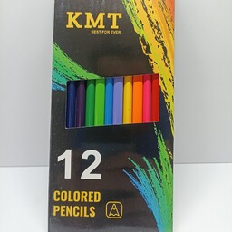 مداد رنگی 12 رنگ مقوایی با کیفیت 