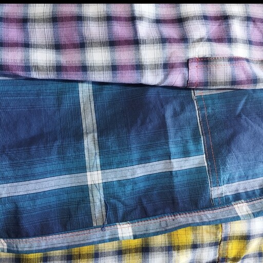 کالکشن عیدانه ارسال رایگان شلوارک سایز بزرگ مردانه  جنس کنفی   جیب دار  رنگ بندی تصویر تک رنگ (دو طرح)  