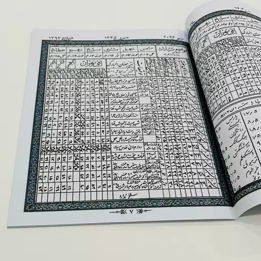 تقویم نجومی 1403 آقای اسماعیل مصباح انتشارات اقبال