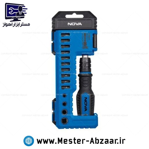 ست بیت و بکس پیچ گوشتی نوا 26 پارچه برند نووا nova مدل 1361