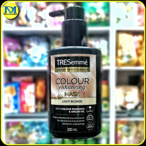 ماسک مو ترزمه مخصوص مو های رنگ شده روشن بلوند با روغن آرگان (200میل) TRESemme hair Mask 