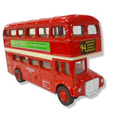 ماکت اتوبوس فلزی لندن برند ویلی London busاتوبوس دوطبقه لندن