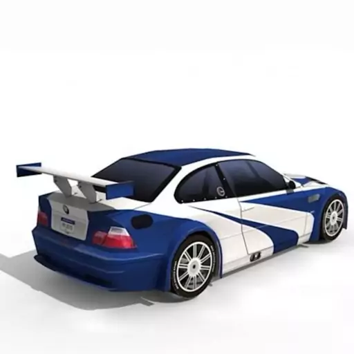 کیت ساخت ماکت ماشین BMW-M3-GTR