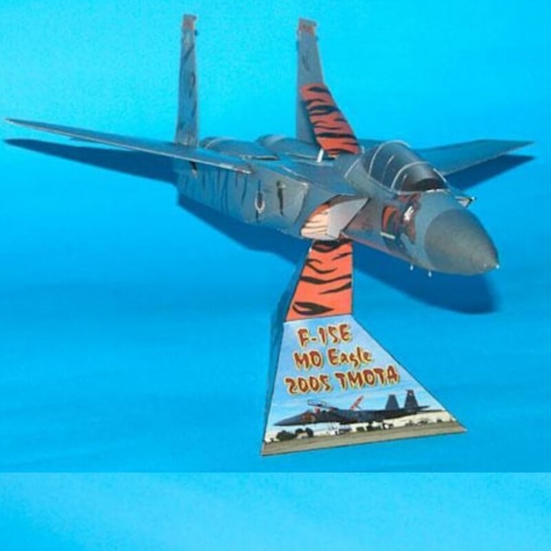 کیت ساخت ماکت جت جنگنده F-15E