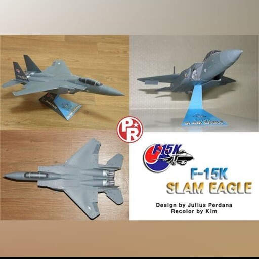 کیت ساخت ماکت جت جنگنده F-15K مدل 2 