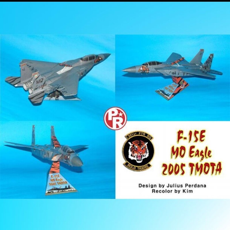 کیت ساخت ماکت جت جنگنده F-15E