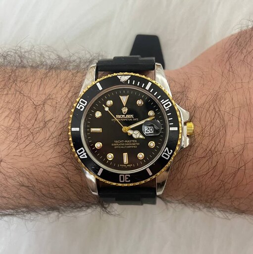 ساعت مردانه رولکس سابمارینر Rolex Submariner بند پیو PU