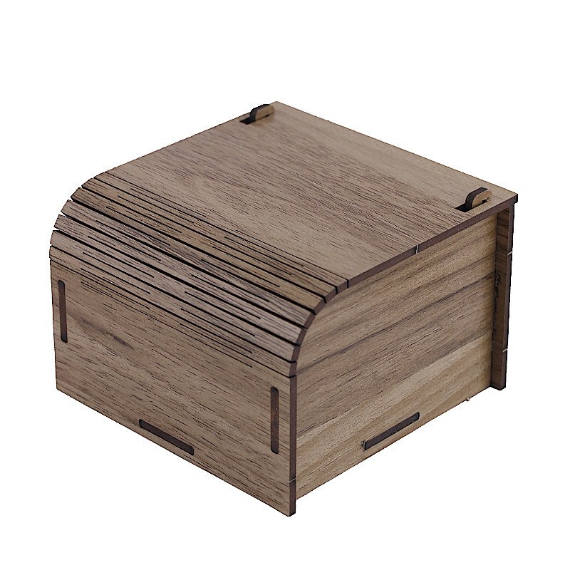 جعبه چوبی ساعت مچی بالشتک دار