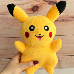 عروسک پیکاچو Pikachu دوست داشتنی پارچه نانو خارجی قابل شست و شو