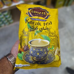 چای کرک اصل هند برند آپدیت (UPDATE) طعم زنجبیلی با عطر و طعم فوق العاده عالی، بسته یک کیلویی 