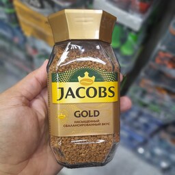 قهوه فوری جاکوبز (JACOBS  GOLD) 190 گرمی محصول هلند عطر و طعمی خاص و منحصر