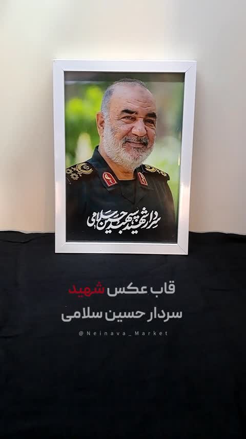 قاب عکس شهید سردار حسین سلامی 