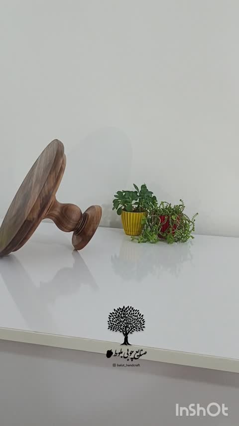 سرویس ظروف پذیرایی چوبی چهار تیکه /ست کامل/ (پس کرایه)