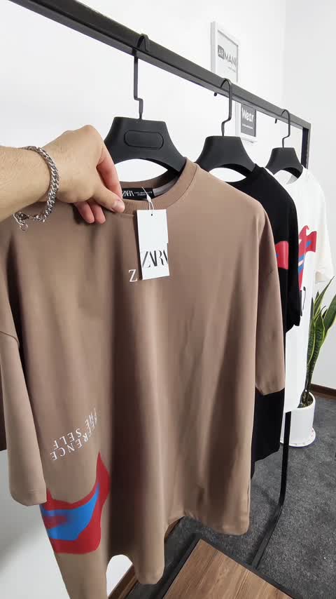 تیشرت نخ 28 مدل Zara
