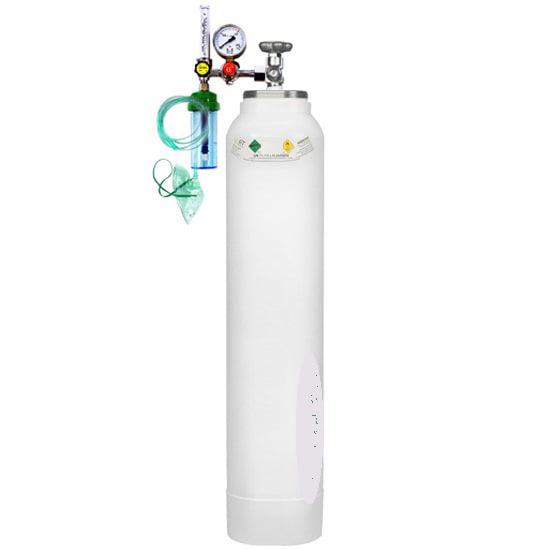 کپسول اکسیژن 40 لیتری 2025 با مانومتر ایرمکس