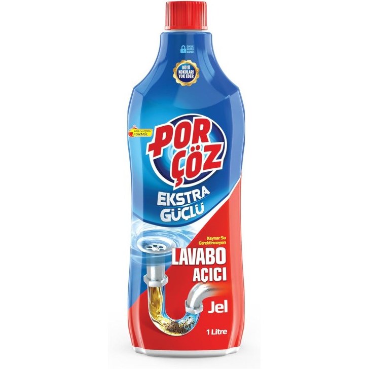 مایع لوله‌بازکن پورچوز Porçöz – حجم 1 لیتر (ساخت ترکیه)