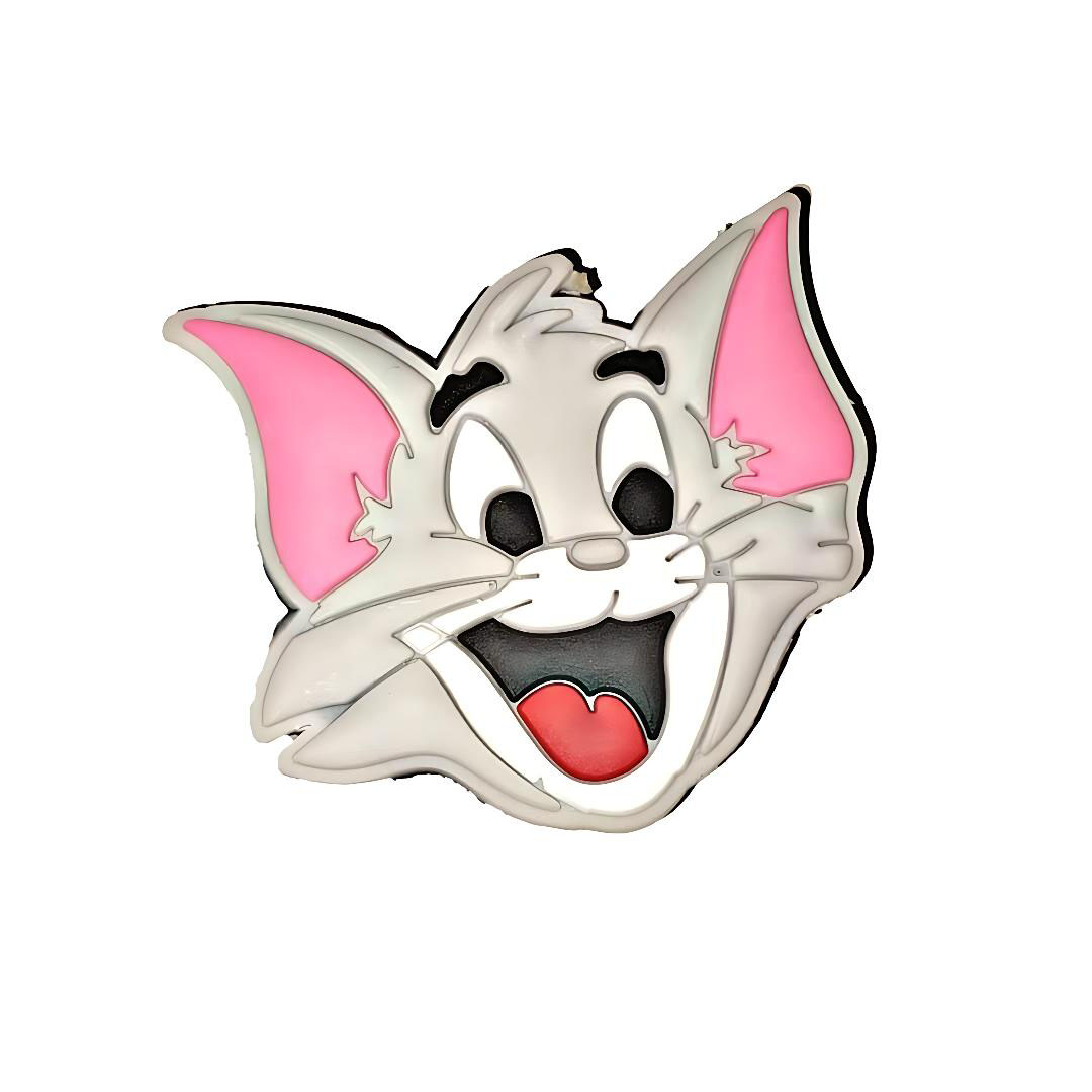 پاپ سوکت سیلیکنی طرح گربه ( تام )