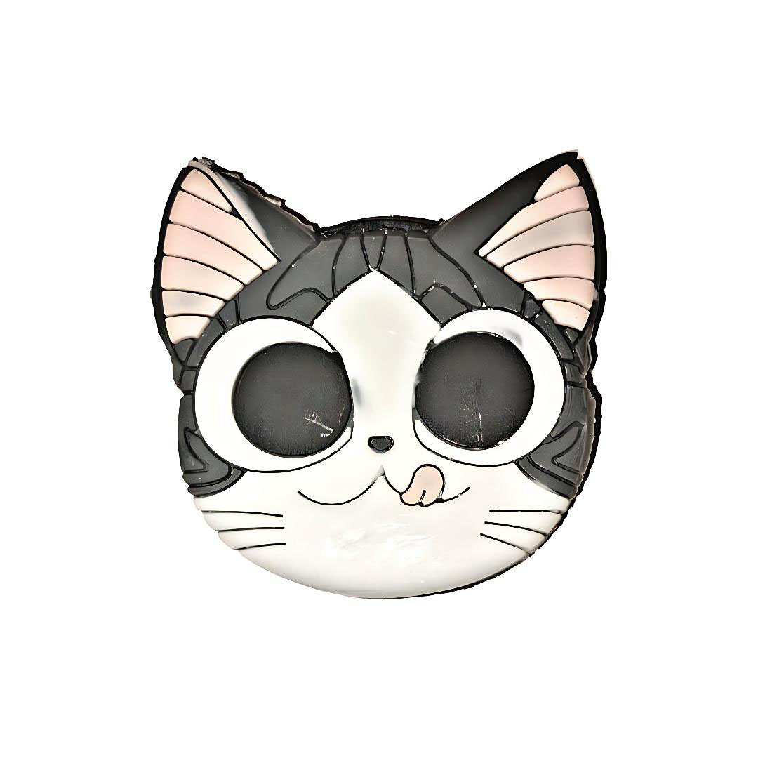 پاپ سوکت سیلیکنی طرح گربه