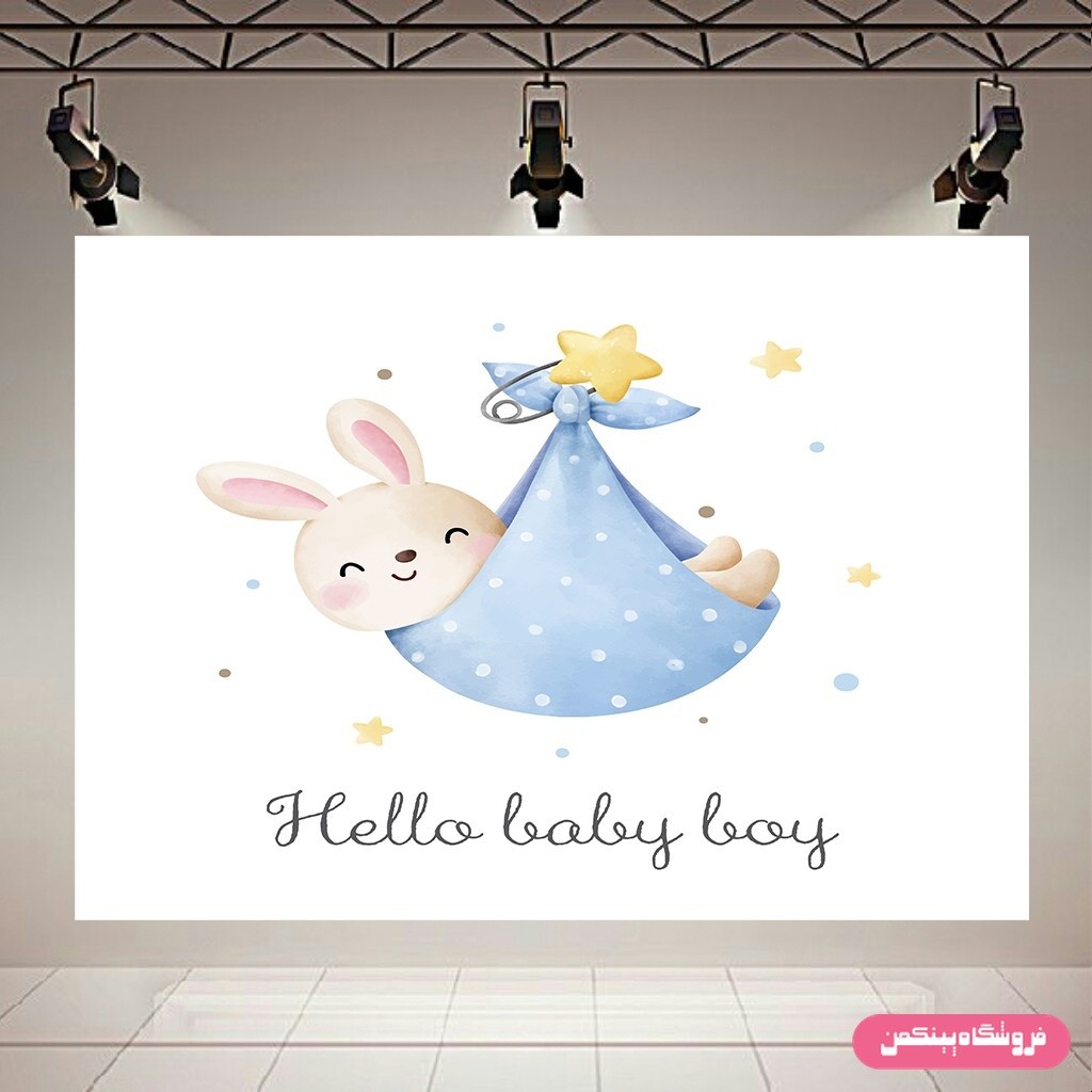 پوستر پینکمن طرح کودکانه خرگوش کد Jm104115