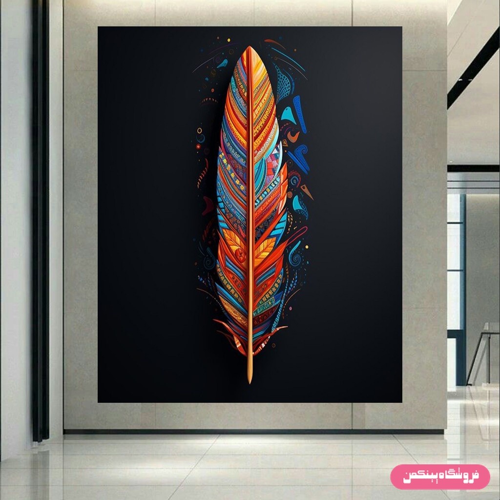 پوستر پینکمن طرح پر هنری طرح انتزاعی ی کد Jm104517