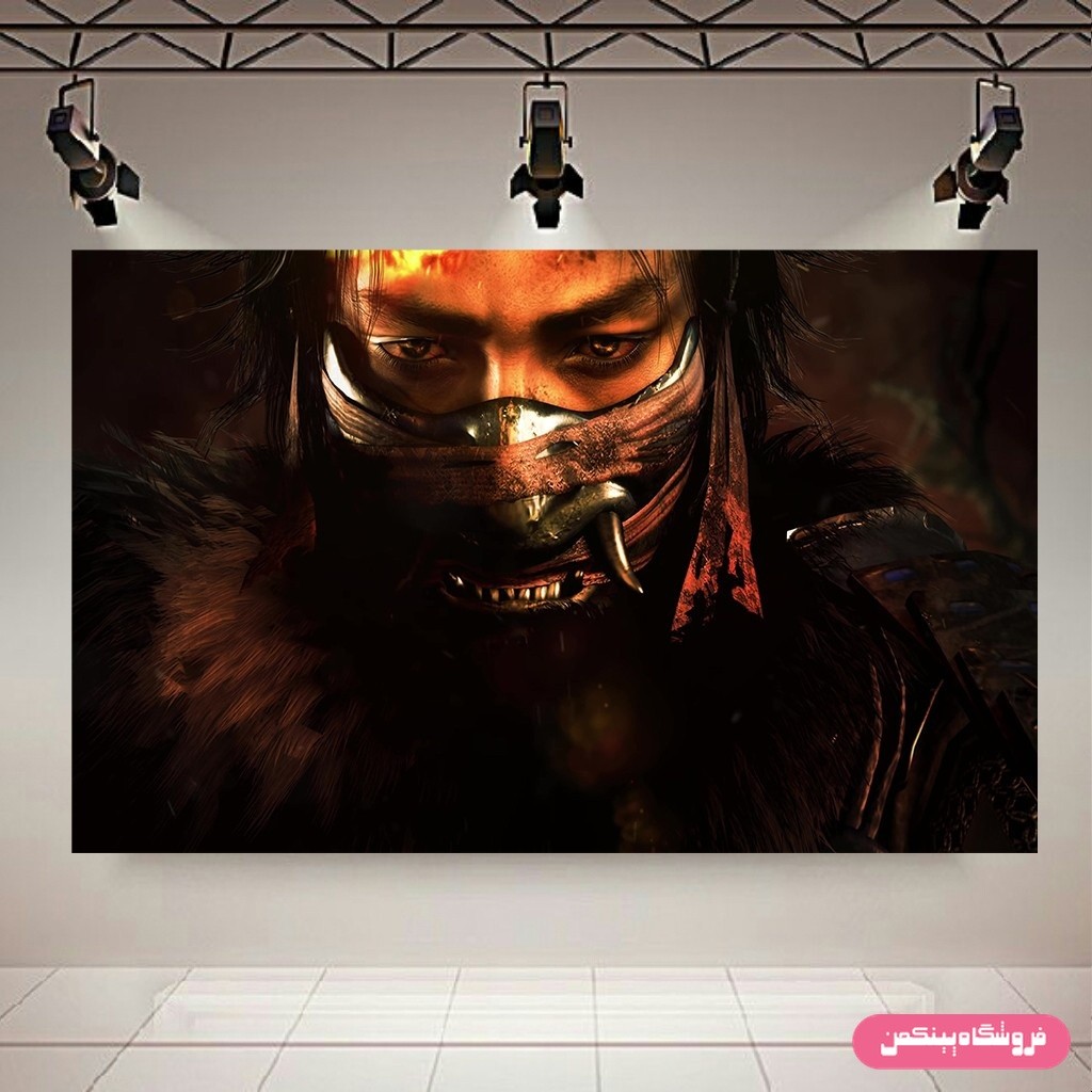 پوستر پینکمن طرح گیم طرح Nioh کد Jm7578