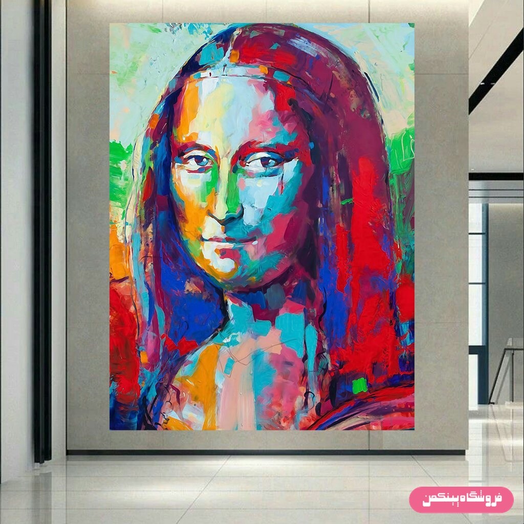 پوستر پینکمن طرح مونابیزا هنری کد Jm11410