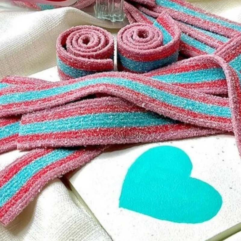 پاستیل ترش نواری محصول ترکیه 300 گرمی