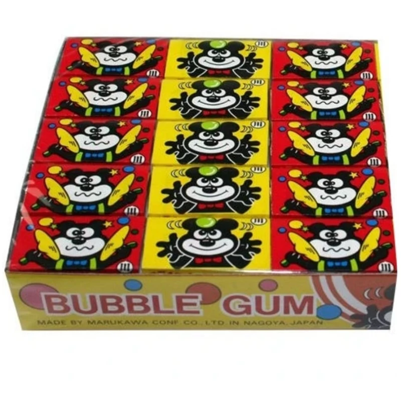 آدامس خارجی خرسی 5 عددی همراه عکس چاپ روی بدن