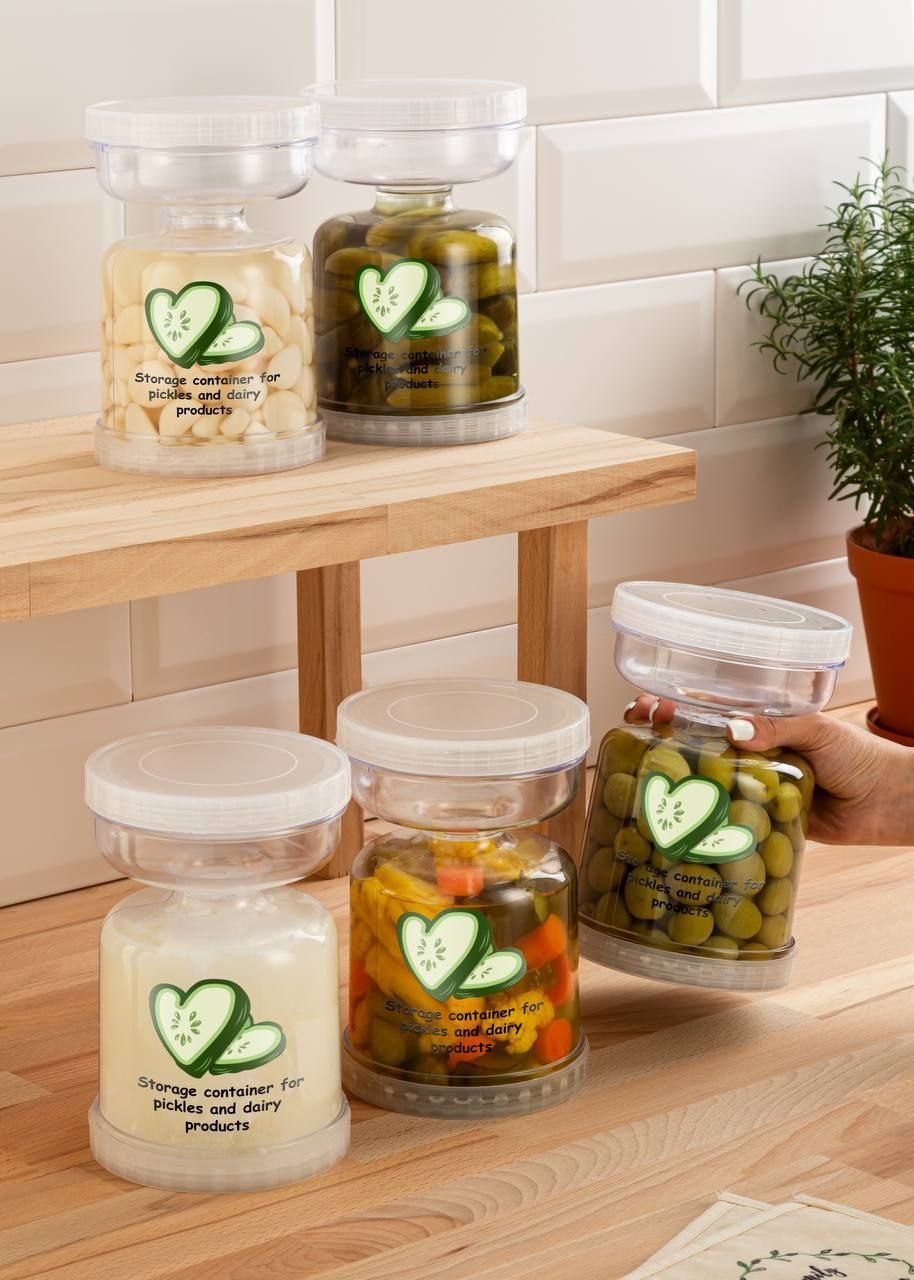 ظرف ترشیجات و لبنیات آکام