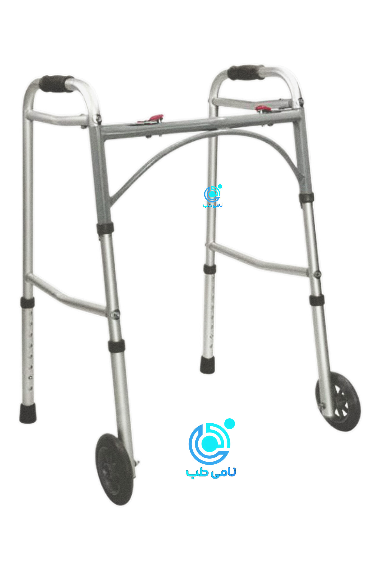 واکر آلومینیومی  چرخدار تاشو