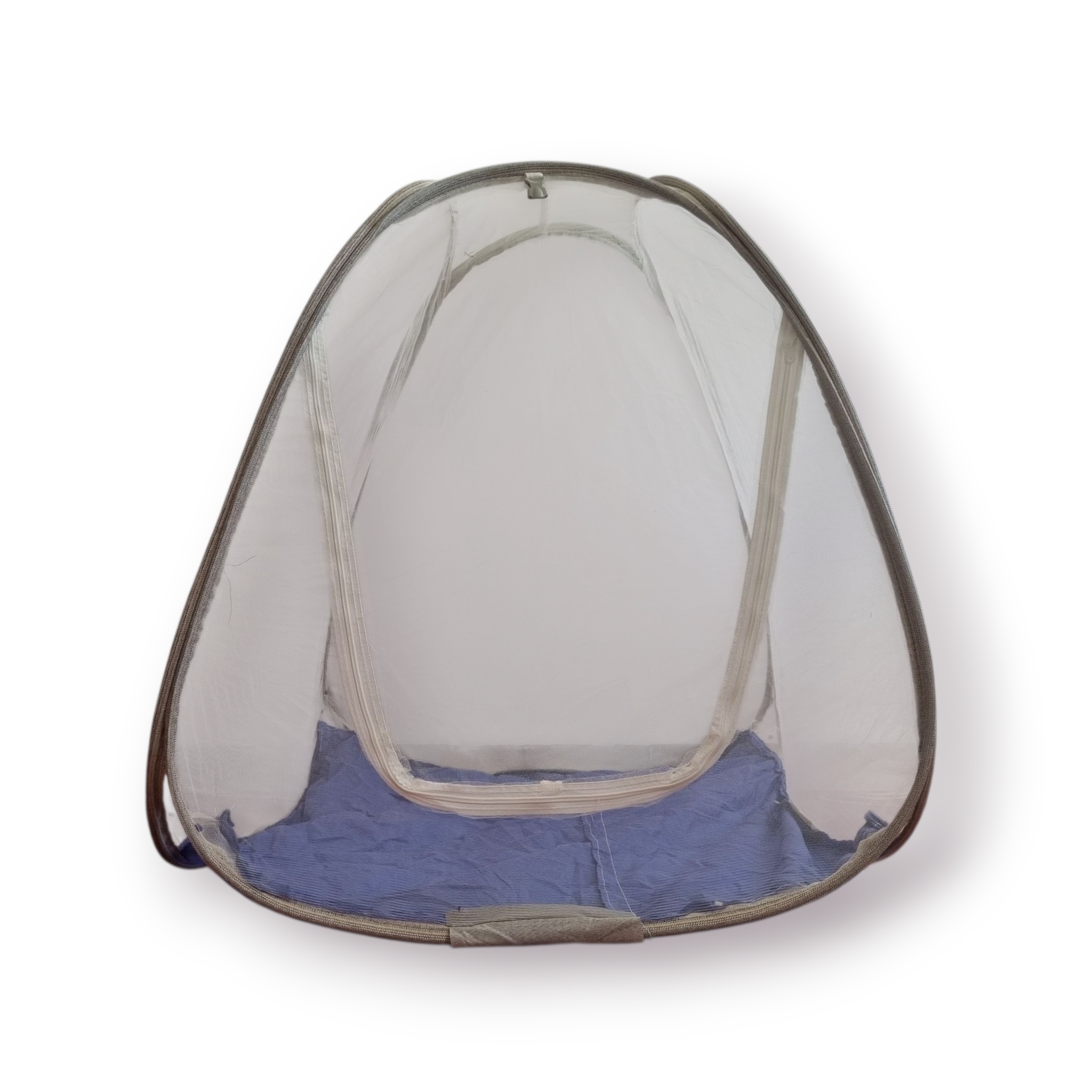 پشه‌بند کودک مدل کمپی با توری حریر و کاور حمل