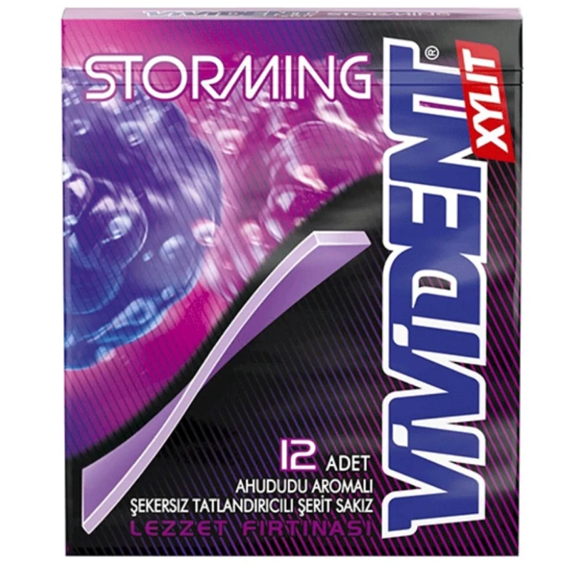 آدامس استورمینگ ویویدنت ViViDENT پک 6 تایی محصول ترکیه