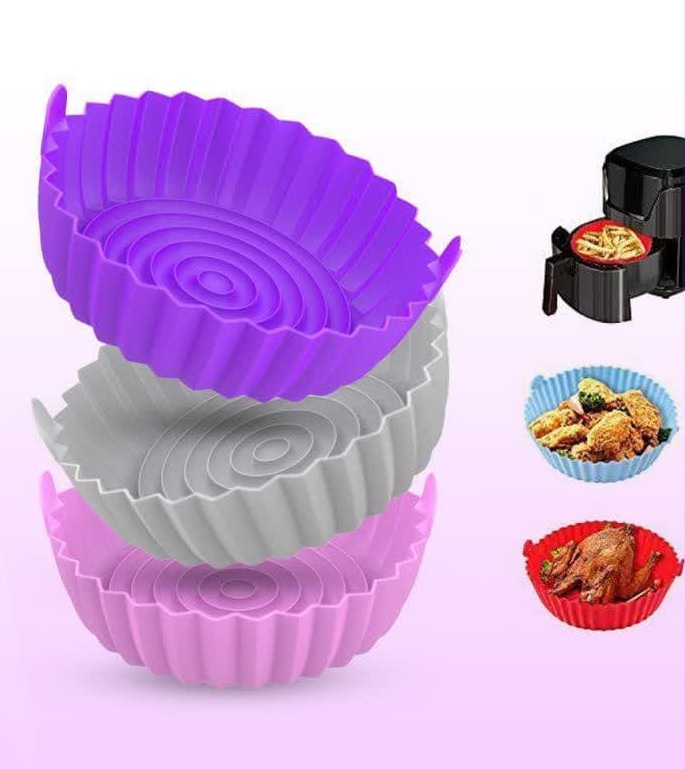 قالب ایرفرایر سیلیکونی گرد بزرگ (قالب سیلیکونی هواپز)