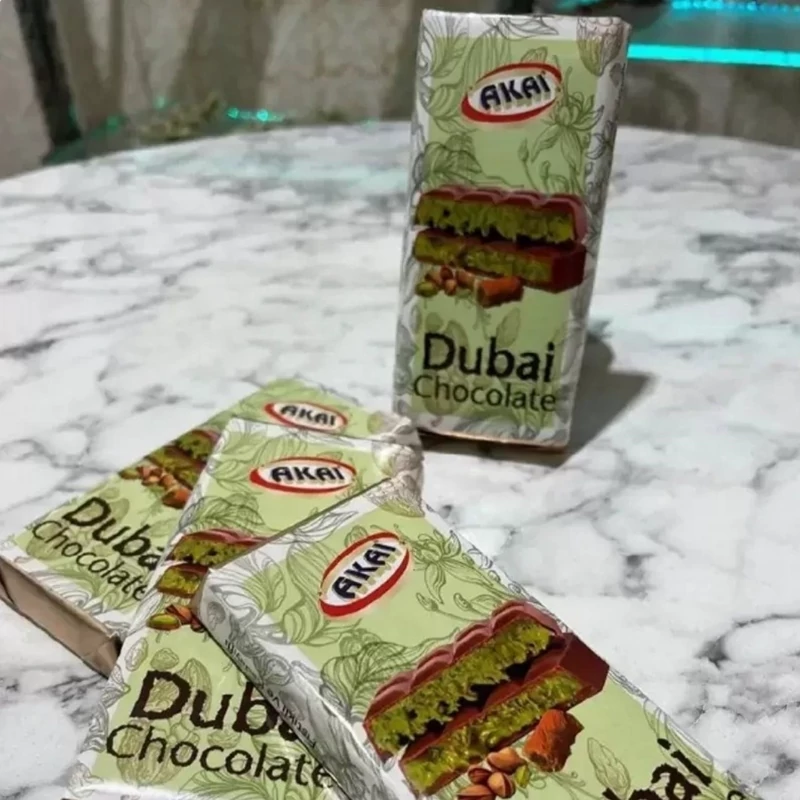 شکلات دبی اصل 200 گرم dubai chocolate
