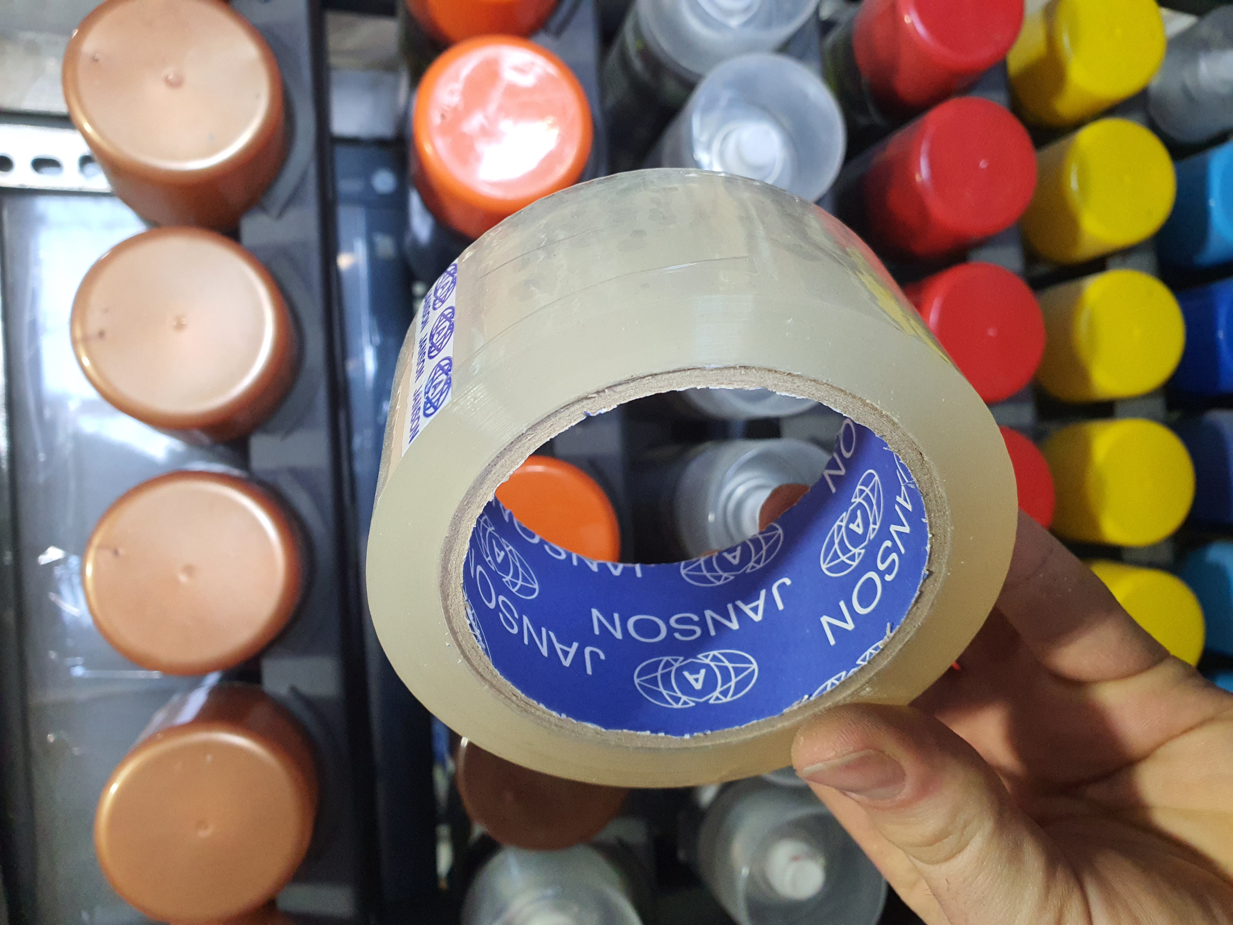 چسب شیشه ای پهن جانسون