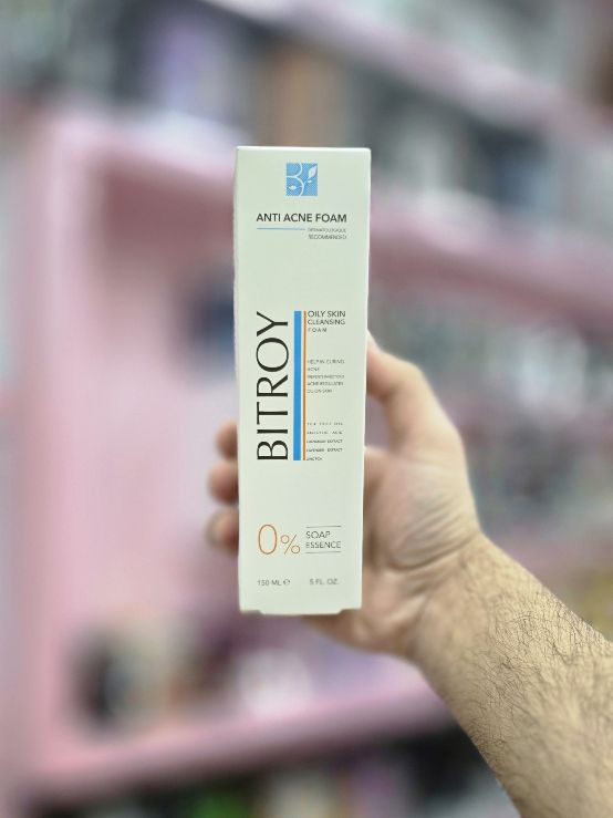 فوم شستشوی صورت بیتروی مناسب پوست چرب و جوش دار