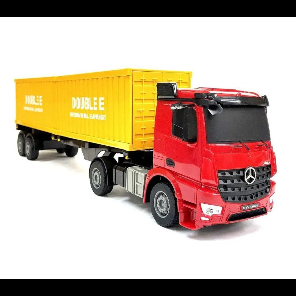اسباب بازی ماشین کنترلی مدل تریلی بزرگ برند EE آیتم 003-664