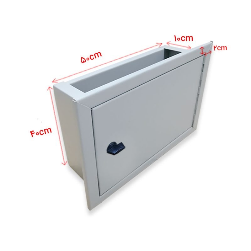 جعبه تقسیم 40در50 توکار فلزی