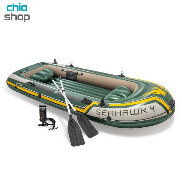 قایق بادی 4 نفره اینتکس مدل SEAHAWK4 (قسطی)-(پس کرایه)