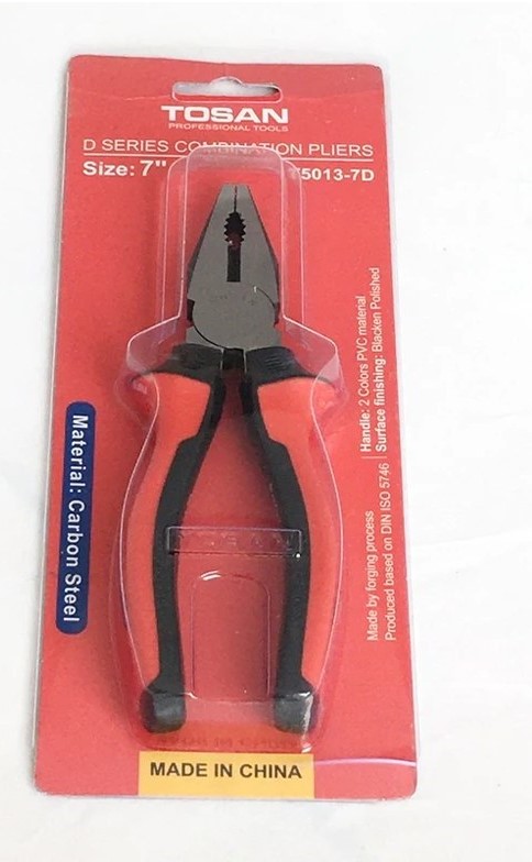 انبردست توسن مدل T5013-7D سایز 7 اینچ