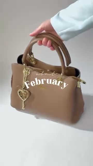 کیف نسکافه ای چرم زنانه وارداتی برند کانگورو کد 119