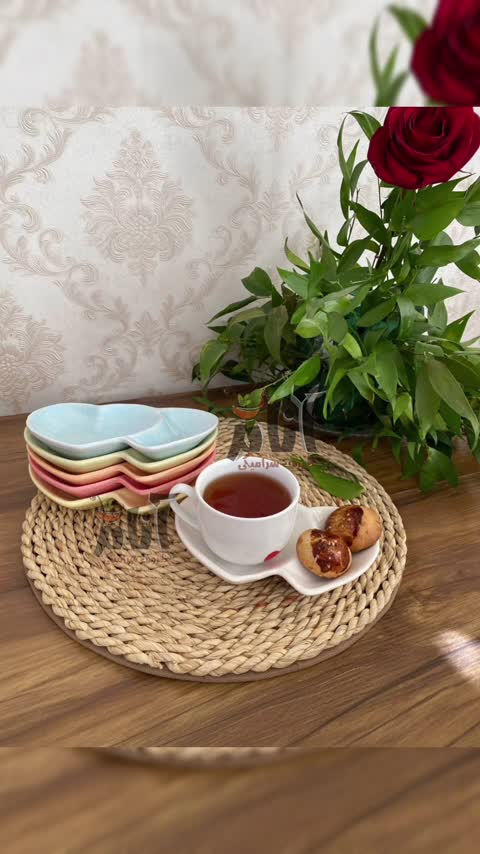 پک شش عددی دوقلب رنگی مناسب صبحانه 