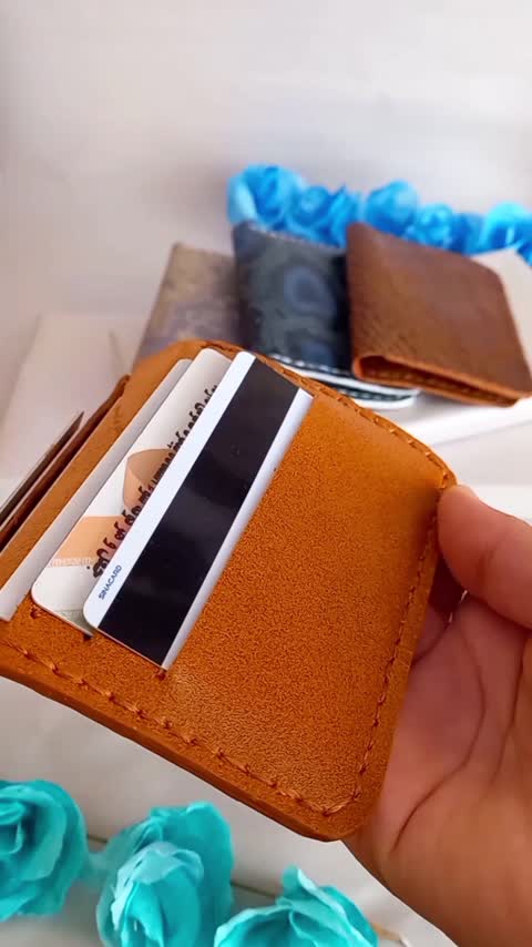 کیف کارت چرم طبیعی کد 111