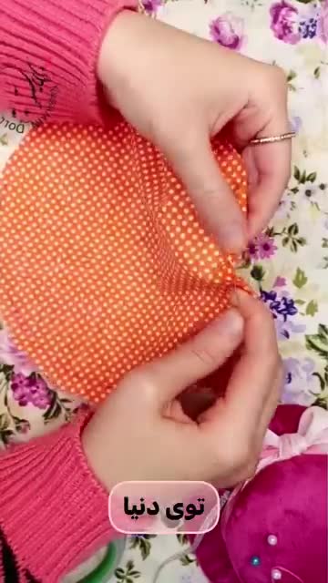 آموزش جامع عروسک خنگول ( مهربان) به همراه آموزش الگوکشی لباس و شلوار  و دوخت ست لباسی زرد