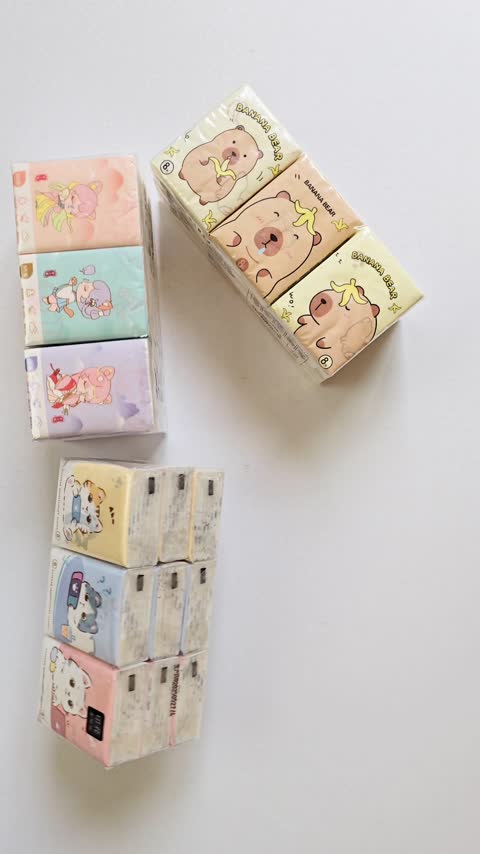 دستمال کاغذی جیبی طرحدار